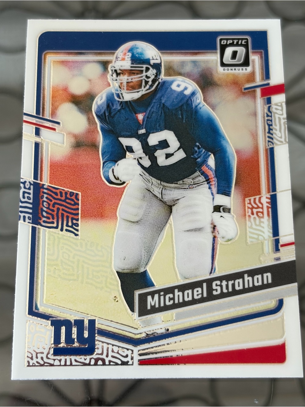 Michael Strahan 2023 Panini New York Giants NFL Football Card